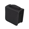 48 Disc CD Wallet Holder DVD Case Organizer Portfolio Binder Nylon (Black)