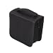 48 Disc CD Wallet Holder DVD Case Organizer Portfolio Binder Nylon (Black)
