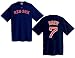 J. D. Drew Boston Red Sox 2-Sided MLB Short Sleeve Tee Shirt By Majestic (M=40)