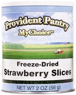 Provident Pantry® MyChoiceTM Freeze Dried Strawberry Slices 2oz.