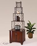 Decorative Etagere with Classic Cherry Finish