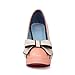 Charm Foot Womens Platform High Heel Pumps With Bows