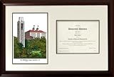 Kansas Jayhawks Graduation Diploma Frame & Pic