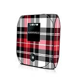 Red Plaid Protective Decal Skin Sticker for Sprint Overdrive 3G/4G Mobile Hotspot Device