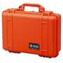 Pelican 1500 Case with Foam for Camera (Orange)