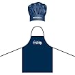 Seattle Seahawks NFL Barbeque Apron and Chef's Hat