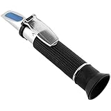 Salinity Refractometer, Aquarium & Seawater - Dual Scale (1.0 to 1.070 S.G.) by Agriculture Solutions