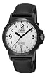 Oris Men's 73576414766LS BC3 Sportsman Day Date Black DLC Case and Leather Strap Watch by Oris