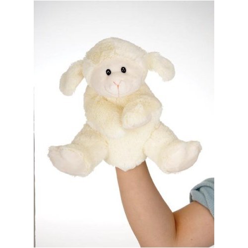 Childrens Toyshop  Toys : Plush Lamb Body Puppet 9"