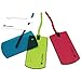 Travel Blue Jelly ID Travel Tags