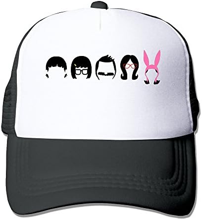 BODAP Bob's Burgers Figure Logo Adjustable Truck Hat Black
