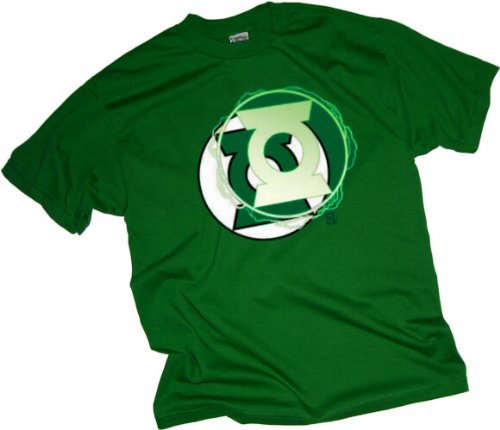  Green Lantern Energy Logo -- Justice League Adult T-Shirt