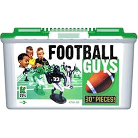 Green and Black Football Guys
