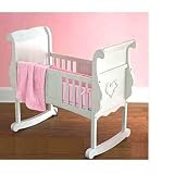 Disney Princess Bows & Lace Cradle - White