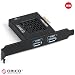 ORICO PASMUS3-2P USB 3.0 PCI-express card, 2 USB 3.0 port / ASMedia ASM1042 chipset / 5Gbps super speed