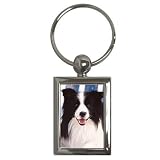 Border Collie Key Chain