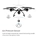 GoolRC 509W Drone with Camera Live Video Wifi FPV RC Quadcopter with APP Control & Gravity Motion Sensor function for Android/IOS , Altitude Hold & Headless Mode & One Key Return