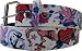 Tattoo Art Printed Imitation Leather Belt