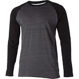 Hurley Mens Staple Marble Long Sleeve Raglan