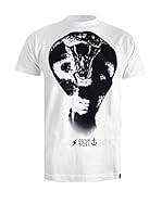 COTTON SOUL Camiseta Manga Corta Cobra (Blanco)