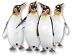 Clearly Charming Penguins Silver & Enamel Pin