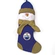 Edmonton Oilers NHL Snowman Holiday Stocking (22")