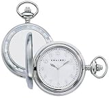 Colibri Lunar Collection Mother-of-Pearl Stainless Steel & Sterling Silver Quartz Pocket Watch PWQ099200S