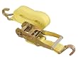 Ratchet Tie Down - 25 Feet x 2-Inch - 3 Piece Display Box