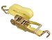 Ratchet Tie Down - 25 Feet x 2-Inch - 3 Piece Display Box