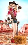 FAO Schwarz Exclusive - Mattel - Platinum Label Pin-Up Girls Way Out West Barbie Doll LE 999