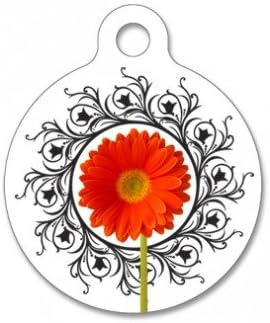 Gerber Flower Full-Color Personalized Custom Key Chain