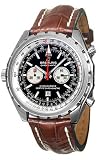 Breitling A4136012-B765-CT Chrono-Matic Black Dial Leather Crocodile Men’s Automatic Chronograph, Tachymeter,Chronometer Watch