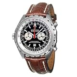 Breitling A4136012-B765-CT Chrono-Matic Black Dial Leather Crocodile Mens Automatic Chronograph,... by Breitling