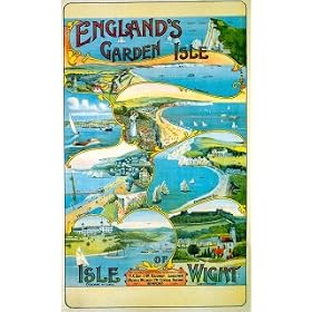Isle of Wight - Vintage Railway Mouse Mat