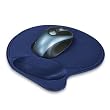 Kensington Wrist Pillow Mouse Pad with Wrist Rest in Blue  (L57803US)