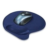Kensington Wrist Pillow Mouse Pad with Wrist Rest in Blue  (L57803US)