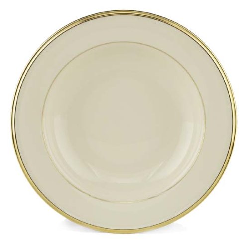 SAVE 27.01 Lenox Eternal Gold Banded Ivory China Pasta Bowl/Rim Soup