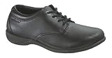 Hush Puppies Big Kid Study Hall Oxford,Black,9 W Big Kid