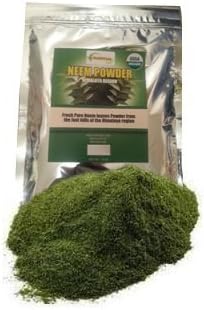 Neem Leaf Powder Certified Kosher Healthfuze 16 oz 1lb by Healthfuze