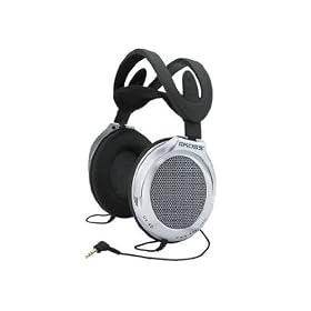 Koss - Casque ferm� et pliable - C�ble de 1,2 m, jack 3,5 mm et 6,35 mm - Gris