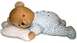 Soft Teddy Bear/Pillow, Moons & Stars Collection-blue