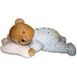 Soft Teddy Bear Pillow, Moons and Stars... by Moons & Stars Collection