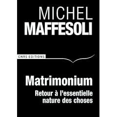 Matrimonium : Petit trait� d'�cosophie