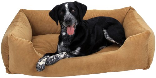 Produkt-Bild: XXL Hundebett Hundekissen Braun 120cm x 85cm