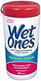 Wet Ones Antibacterial Hands & Face Wipes Fresh Scent 40 Count Canister (Pack of 4)