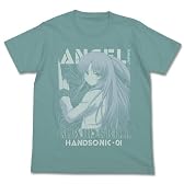 Angel Beats! かなでガードスキルＴシャツ セージブルー サイズ：L