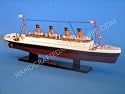 Titanic 20" Cruise Ship Wood Model Fully Assembled Not a Kit