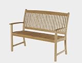 Siena Garden Teak FSC Mix Prince Landhausbank 2-sitzig FSC-Teak, 63 x 122 x 94 cm