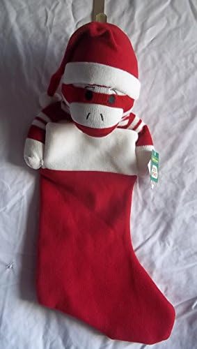 Cuddly Classics Sock Monkey Christmas Stocking