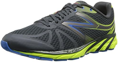 New Balance Men's M3190V2 Neutral Running Shoe, Grey/Yellow, 7.5 D US